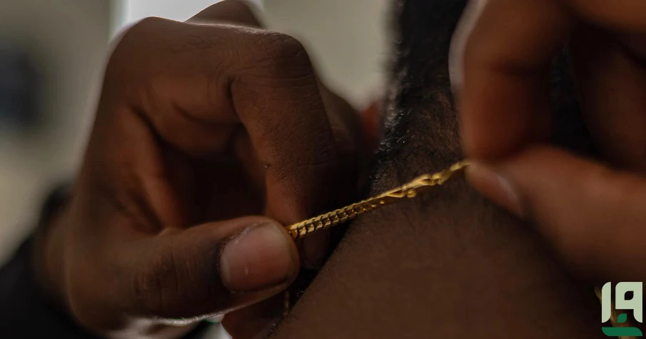سیاه شدن طلا